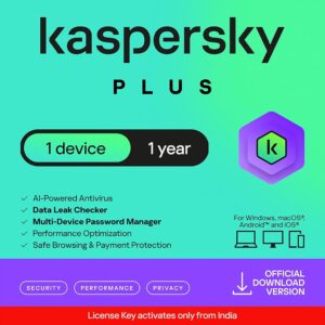 Kaspersky Plus Security 1 User 1 Year